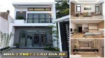 Nhà 1 trệt 1 lầu, sổ riêng giá rẻ sát Biên Hòa, trả trước 700 triệu nh