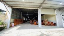 Cho thuê kho xưởng rộng 2200m đường xe container P.Tân Biên 75tr/th