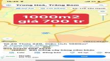 Kẹt tiền bán lô đất Trung Hoà Trảng Bom 1000m2 giá 700 tr, chính chủ