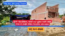 bán 2 lô đất thổ cư xã lộc an ,long thành ,dt 140m²/lô giá 1 tỷ 590/lô