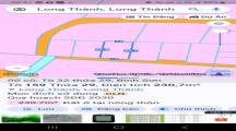 LÔ ĐẤT ĐẸP – BÌNH SƠN, LONG THÀNH – SỔ RIÊNG, THỔ CƯ  DT 230M²