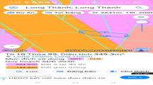 bán đất thổ cư dt 349m xã long thành  giá 11 tỷ