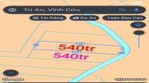 Bán đất sổ riêng trị an vĩnh cửu dt 500m giá 540tr