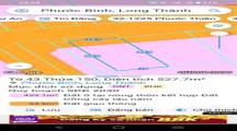 bán đất xã phước bình ,long thành dt 527m có 80m thổ cư giá 7,1 tỷ