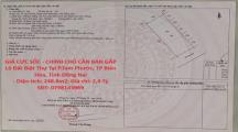 GIÁ CỰC SỐC - CHÍNH CHỦ CẦN BÁN GẤP Lô Đất Biệt Thự Tại P.Tam Phước,