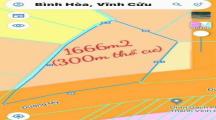 Đất Mặt tiền đường có thổ cư  Mỹ phường Tân triều - Vĩnh Cửu