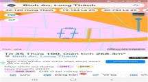 LÔ ĐẤT VÀNG BÌNH AN – LONG THÀNH  GIÁ TỐT