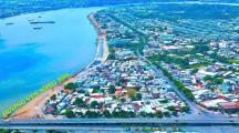 Bán đất mặt tiền đường ven sông P. Bửu Long, Ngang 10,5m.169m. Giá 10,