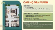 Căn hộ sân vườn The Gió Riverside chỉ 38 triệu/m2
