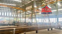 XT035 cho thuê xưởng sản xuất, khung thép kiên cố, trang bị cầu trục