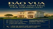 Sale Biệt thự đảo vua nơi nghỉ dưỡng và đầu tư hội tụ hoà mình với thi