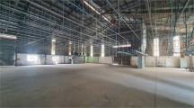 Xưởng gia công nhẹ, thích hợp đầu tư vận hành logistic, sân bãi rộng