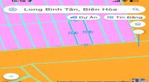Bán lô đất mặt tiền kinh doanh khu phố 3 . Phường Long Bình Tân