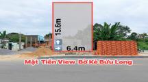 Bán đất mặt tiền view bờ kẻ Bửu Long- Biên Hoà. ngang 6.4m 100m2. 8ty