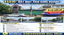 112m2 Đất Mặt Tiền Kinh Doanh Kdc An Hưng Phát P.Long Bình Tân