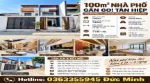 100m2 Nhà Phố Gần Bigc P.Tân Hiệp Cũ - 4.56 Tỷ