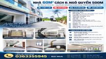 60m2 Nhà Cách Đ.Ngô Quyền 500m P.An Hòa Cũ - 2.9 Tỷ