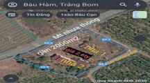 Bán gấp lô đất sổ riêng bàu hàm trảng bom 2.000m2 giá 2tỷ600