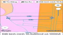 Bán gấp lô đất thổ cư bình minh trảng bom 600m2 giá 3tỷ100