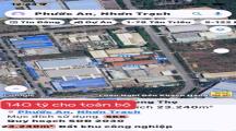 Nhà xưởng trong KCN Nhơn Trạch 2,3 hécta giá bán 140 tỷ.