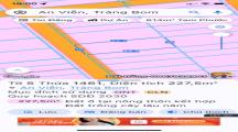 Bán gấp lô đất thổ cư an viễn 270m2 giá 2tỷ290