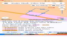 Bán gấp lô đất thổ cư sông nhạn cẩm mỹ 9800m2 giá 1tỷ900/1 sào