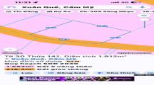 Bán gấp vườn sầu riêng xuân quế cẩm mỹ 1.912m2 giá 3tỷ500