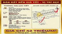 Đất đầu tư chỉ từ 2,5 tỷ/nền 62m2 sổ sẵn full thổ cư ngay GX Thuận Hoà