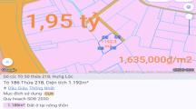 Bán thu hồi vốn lô đất trồng cây lâu năm giá 1,95 tỷ