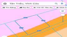 Bán gấp 400m2 đất thổ cư tân bình vĩnh cửu giá 5tỷ990