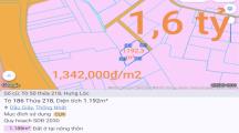 Bán thu hồi vốn lô đất trồng cây lâu năm giá 1,6 tỷ
