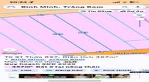 Bán gấp lô đất sổ riêng xã bình minh trảng bom 457m2 giá 2tỷ