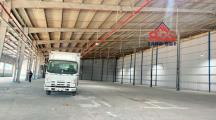 XT084  Nhà Xưởng cho thuê sản xuất, kho chứa lưu hàng, Khung thép