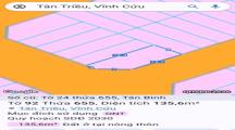 Bán gấp lô đất thổ cư kdc lavender 135m2 giá 2tỷ850