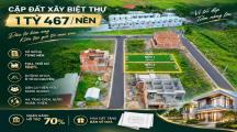 Cặp đất xây biệt thự cực đẹp gần Biên Hòa, 190m2, hạ tầng hoàn thiện,