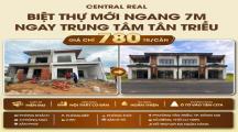 CẶP BIỆT THỰ MỚI HOÀN THIỆN NGANG 7M NGAY TRUNG TÂM TÂN TRIỀU