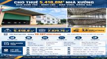 Cho Thuê 5418.8m2 Nhà Xưởng Kcn Suối Tre Bình Lộc Bảo Vinh